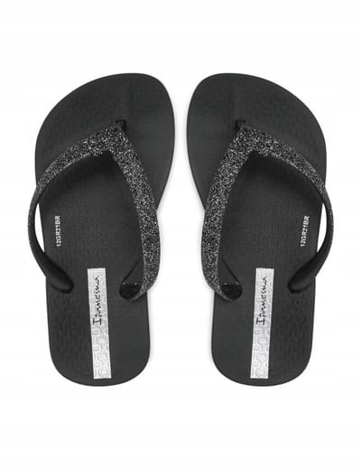 Ipanema J_B Serie - Kinderslippers - Zwart - Glitters