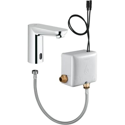 Grohe Euroeco CE basin mixer without mixing with power box infrared electronics 36384000