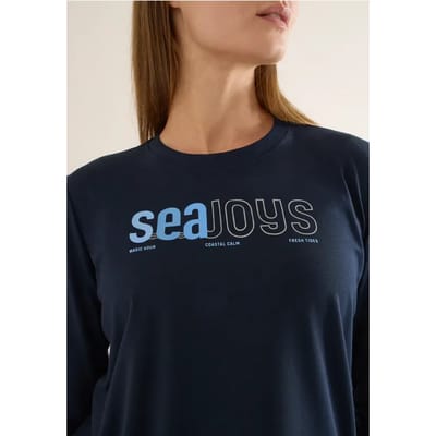 Shirt met print aan de voorkant