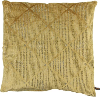 Claudi - sierkussen Frenky - mustard - 45x45 cm