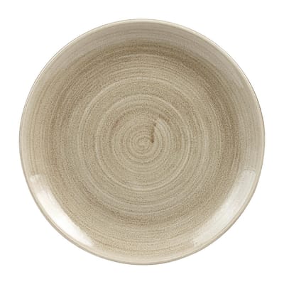 Churchill Stonecast Patina Antique Taupe Coupe Evolve Coupe Bord 32.4cm (9 stuks)