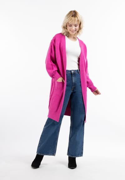 IZIA Longcardigan Dames roze