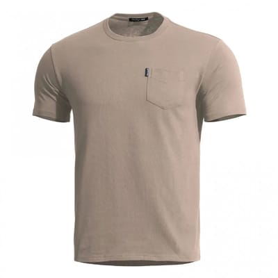 Pentagon Ageron Pocket T-shirt Met Korte Mouwen Beige 2XL Man