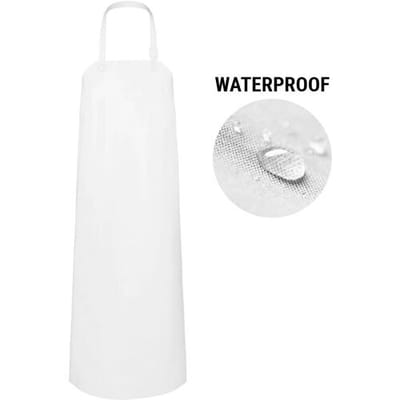 (6 Stuks) KARLOWSKY Waterdicht PU Slabbenschort - Wit