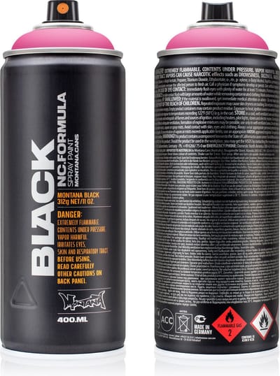 Montana BLACK 3130 Pink Panther spuitbus 400ml