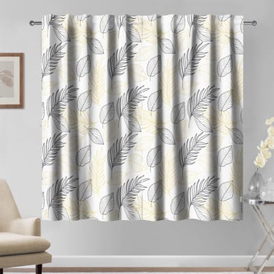 Unyqoos® Elegante Goud-Zwart Verduisteringsgordijnen voor Stijlvolle Interieurdecoratie – Set van 2 Panelen