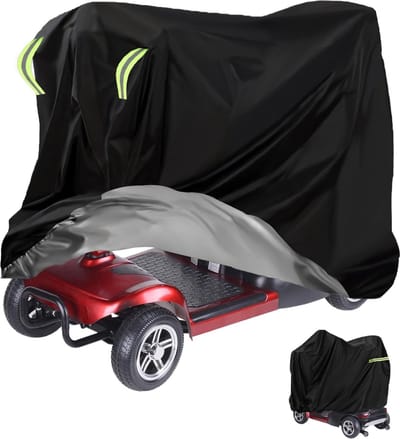 Scootmobielhoes - Waterdichte hoes - Scootmobiel hoes - Afdekhoes waterdicht - 170x61x117cm - Must have voor uw scootmobiel!