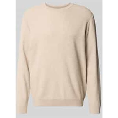 Regular fit gebreide pullover van zuiver katoen