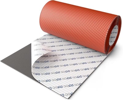 Wandaansluitband - Dakafdichting Tape - Waterdicht Aansluiten - Zelfklevend Aluminium - 5 Meter Lengte - Baksteenrood
