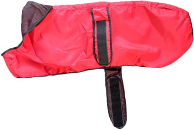 Cavlicious® coolmax hondenjas - honden regenjas - windhond jachthond - rood - L