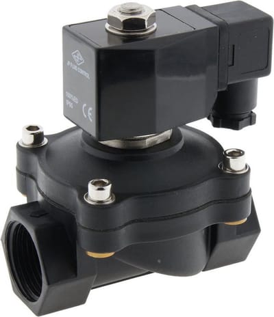 Magneetventiel DF-SA 1'' Nylon EPDM 0-8bar 120V AC - DF-SA100N250E-120AC