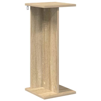 vidaXL - Plantenstand - Sonoma - Eiken - 25 - x - 25,5 - x - 60,5 - cm - Bewerkt - hout