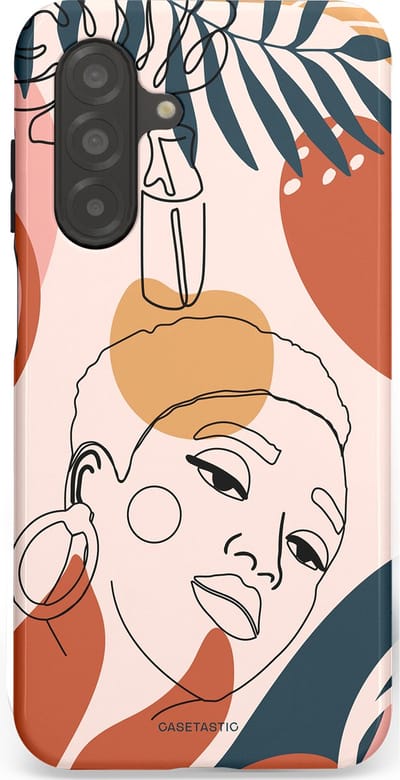 Casetastic Hoesje Geschikt voor Samsung A26 - Stijlvolle Beschermende Duo-layer Case - Ochtend blush