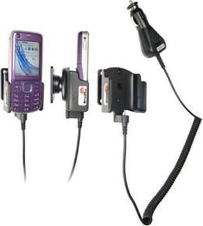 Brodit houder geschikt voor Nokia 6220 Classic Actieve houder met 12/24V lader.Let op: Uitlopend artikel, Kan niet retour!