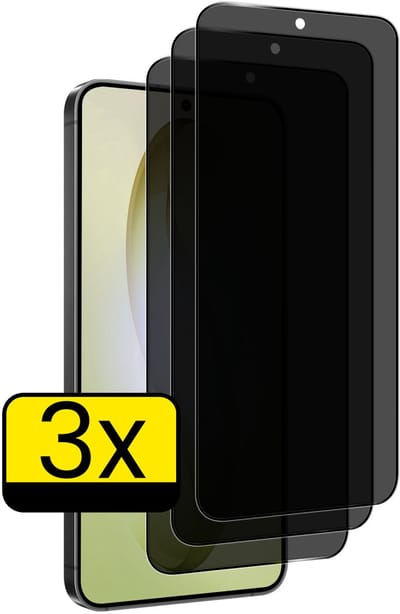 Screenprotector - Geschikt voor Samsung Galaxy S26 - 3 Stuks - Privacy Filter - Beschermglas - Gehard Glas - Tempered Glass - Screen Protector