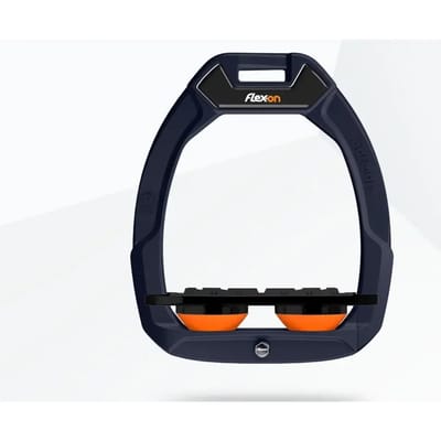 Veiligheidssportbeugels Plat Grip Aluminium/Zwart/Oranje Flex-On Safe-On