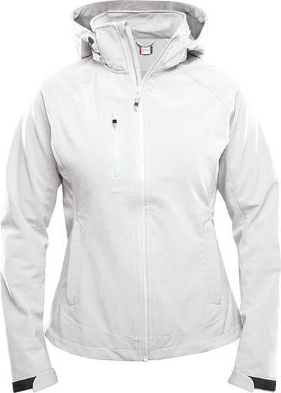 Clique Milford Softshell Ladies Wit maat L
