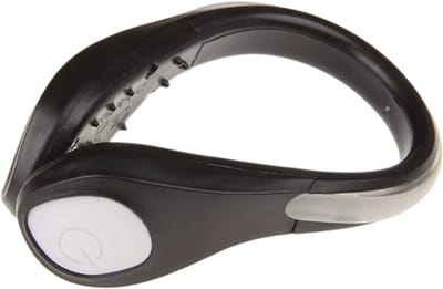LED Schoenclip Licht – Lichtgevende Clip voor Schoenen – Nachtveiligheid Waarschuwingslampje voor Hardlopen, Fietsen en Sport – Helder Knipperend Clip Light voor Zichtbaarheid en Veiligheid - Wit