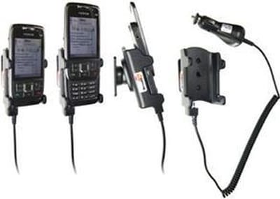 Brodit houder geschikt voor Nokia E66 Actieve houder met 12/24V lader. Uitlopend Artikel, Kan niet retour!
