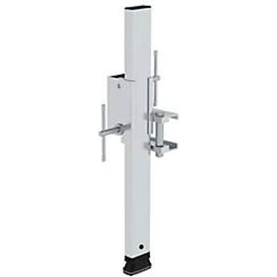 Munk ladderboomverlenging, traploos verstelbaar tot 375 mm, voor ladders 930/1200 mm, eenvoudige montage op dwarsbalken