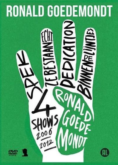 Ronald Goedemondt - 4 Dvd's - 4 Shows - Collection Box