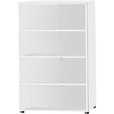 Schäfer Shop  Select START UP boekenkast, spaanplaat, 4 OH, B 800 x D 420 x H 1470 mm, wit