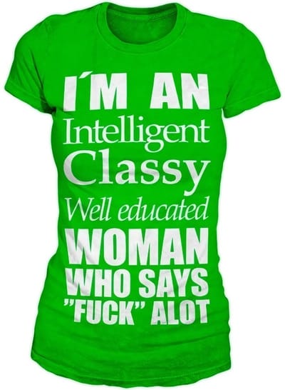 Hybris Een intelligent, stijlvol T-shirt voor dames in meisjesachtige stijl, groen