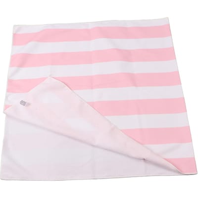 Microvezel Strandlaken Streep Sneldrogend Zacht Super Absorberend Zand Strandlaken 59.1 X 29.5in Roze roze