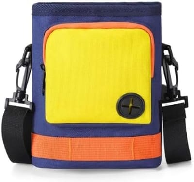 Hondensnacktas met ritssluiting en verstelbare riem - waterdichte heuptas voor hondentraining, wandelen en camping - 2 stuks