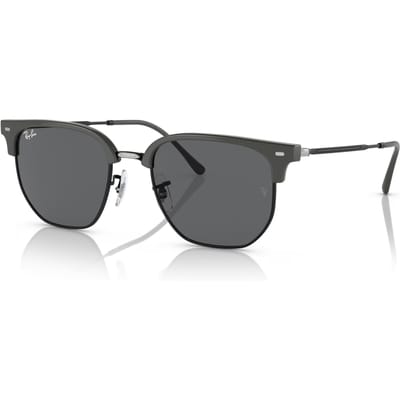 zonnebril RB4416 CLUBMASTER BLACK 51 NIEUW 6653B1 GRIJS OP gepolariseerd Ray-Ban gray