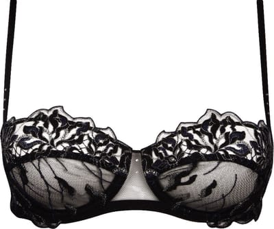 Lise Charmel - Nuits Chics - Balconette BH - blauw/zilver - ACH3035B - EU 70B / FR 85B