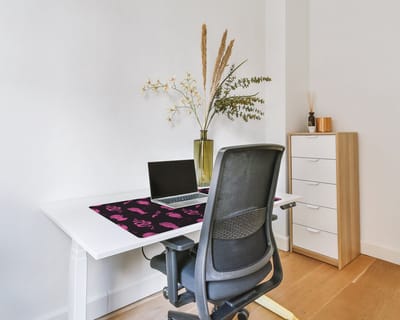 Coloray Bureau Onderlegger - Grieks oud patroon Bureaumat - 100 cm x 50 cm - Veelkleurig Bureau Onderlegger - Onderlegger Bureau - Bureau Onderlegger Groot - Bureau Onderlegger XXL - Computer Mat