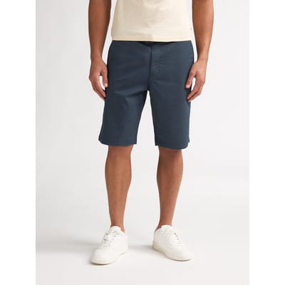 Petrol Industries - Heren Chino twill short BajaBug - Blauw - Maat S