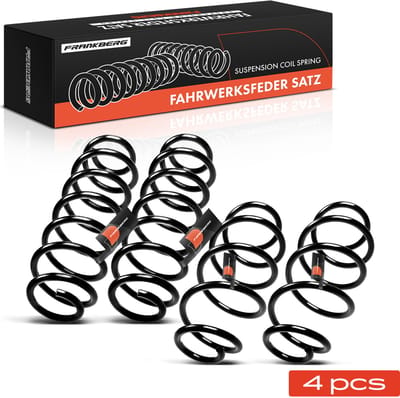 Frankberg 4x Veer Vooras Achteras voor VW Polo 6R1 6C1