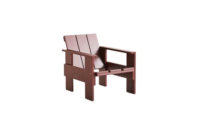 HAY Crate Lounge Chair - iron red