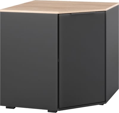 Vicco Betti Dressoir – 77.9 x 77.9 cm met 1 deur Antraciet/Sonoma
