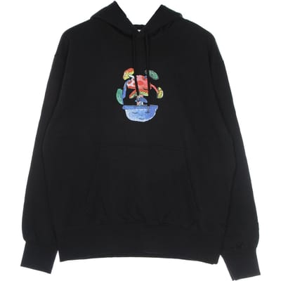 Pop Shrooms Hoodie Flint Zwart Herenhoodie
