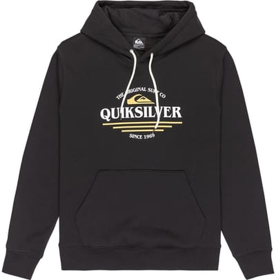 Quiksilver Screen Classic Surf Hoodie Zwart L Man