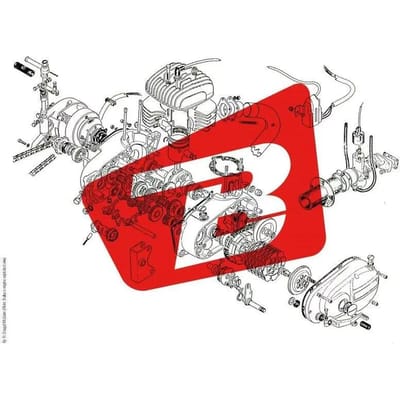 Pièces de rechange voor motorsteun SAV Lightech
