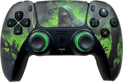 Clever Green Underworld Custom Controller (PS5 compatibel)