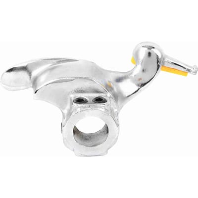 RVS Auto Bandenwisselaar Montage Demontage Eendenkop Accessoires met Beschermkussens ID: 28mm / 1.1in;  OD: 30mm / 1.18in white