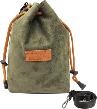 Schoudertas voor Camera, 25 x 16 x 11 cm, Bescherming voor DSLR Camera, Verstelbare Schouderriem, Duurzaam en Ruim Ontwerp