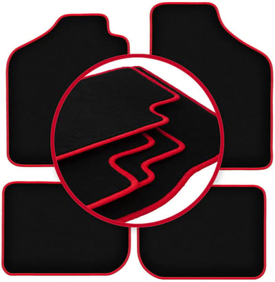CARLUX-RED automatten voor: Fiat Uno hatchback (1983-2001)