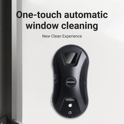 Novyro Living - automatische glazenwasser - robot glazenwasser - huishoudelijk apparaat - zwart - snoerlengte 4 m - 220v -