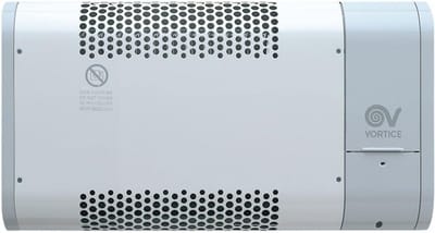 Wandradiator met Ventilator 300/600W - Compacte Elektrische Verwarming voor de Badkamer