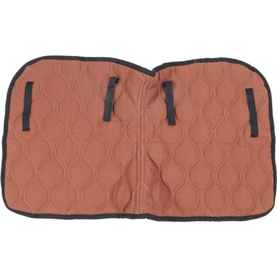 Zadeldek voor paarden Ademend comfortabel professioneel zadeldek Rijuitrusting voor springen koffie/zwart