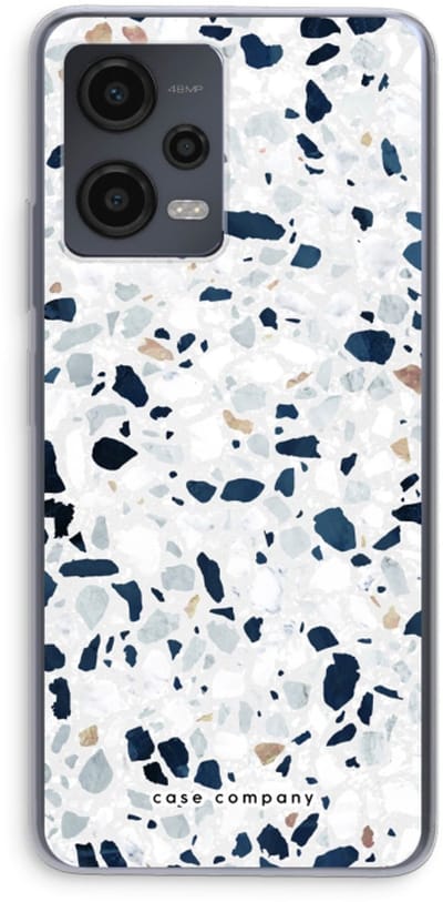 Case Company® - Hoesje geschikt voor Xiaomi Redmi Note 12 hoesje - Terrazzo N°1 - Soft Cover Telefoonhoesje - Bescherming aan alle Kanten en Schermrand