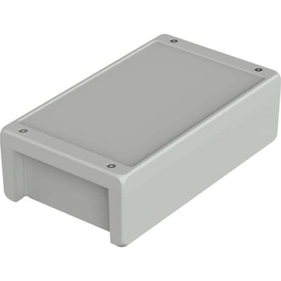 Bopla BA-S 281709 F Bocube Alu Gehäuse 7035 00166335 Industriële behuizing 299 x 173 x 90 Aluminium Grijs-wit (RAL 7035) 1 stuk(s)