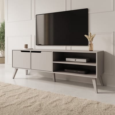 Meubella - Nido - TV-Meubel - Beige - 160x40x55 cm
