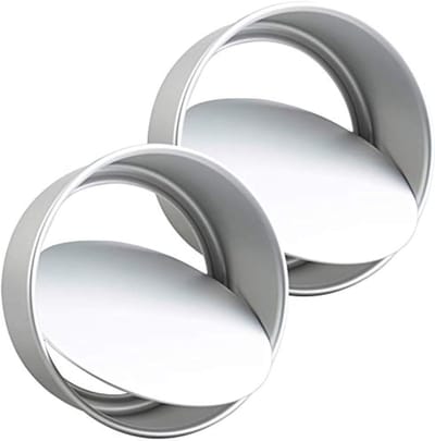 Ronde Aluminium Bakvorm - Taartvorm Verwijderbare Bodem - Cakes Bakken - Hard Geanodiseerd Aluminium - 9 Inch Diameter - Zilver